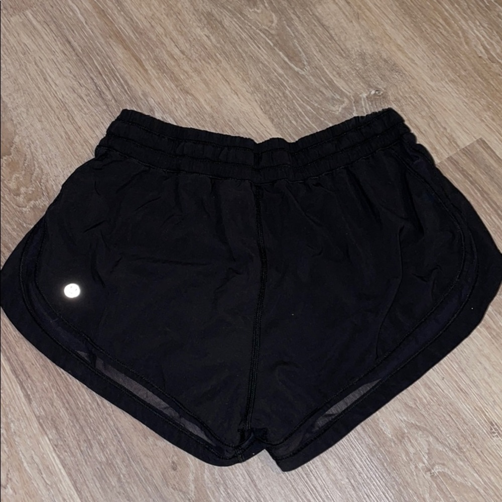 Women’s black lululemon shorts!